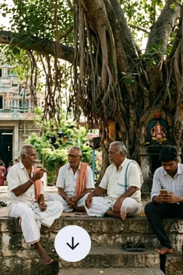கிராமத்துக் கதை. திண்ணைப் பேச்சு.