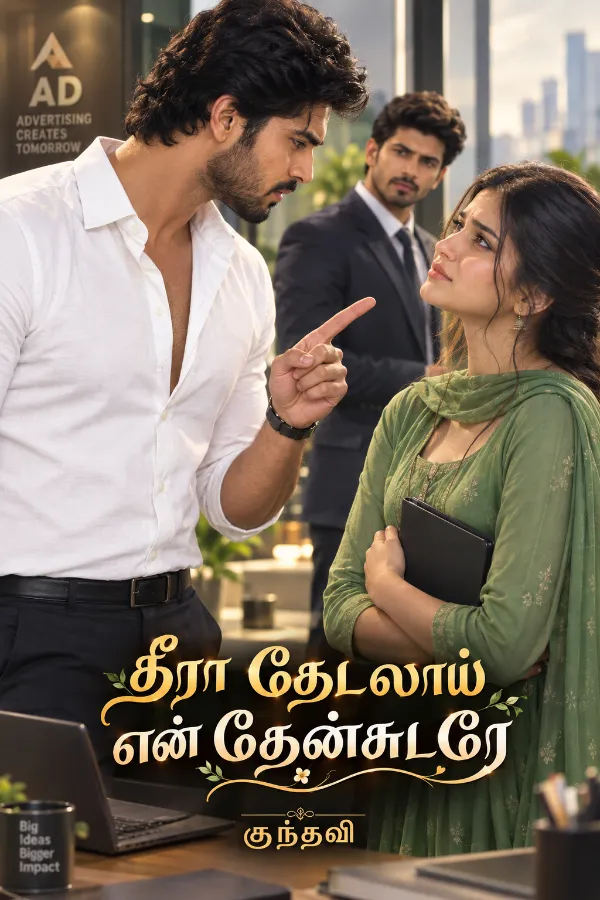 தீரா தேடலாய் என் தேன்சுடரே!